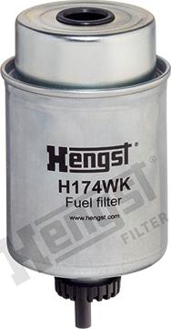Hengst Filter H174WK - Degvielas filtrs autodraugiem.lv
