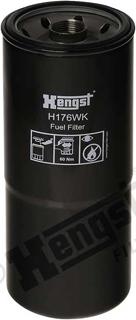 Hengst Filter H176WK - Degvielas filtrs autodraugiem.lv
