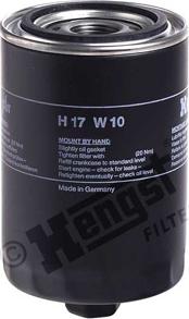 Hengst Filter H17W10 - Eļļas filtrs autodraugiem.lv