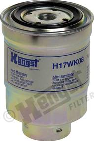 Hengst Filter H17WK08 - Degvielas filtrs autodraugiem.lv