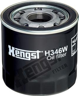 Hengst Filter H346W - Eļļas filtrs autodraugiem.lv