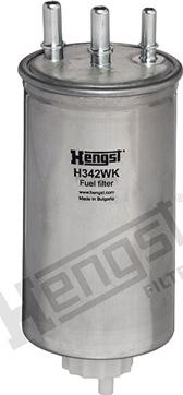 Hengst Filter H342WK - Degvielas filtrs autodraugiem.lv