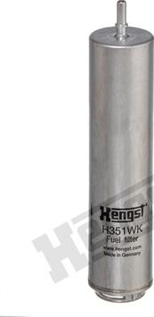 Hengst Filter H351WK - Degvielas filtrs autodraugiem.lv