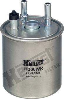 Hengst Filter H360WK - Degvielas filtrs autodraugiem.lv