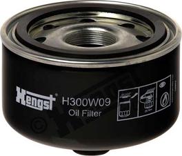 Hengst Filter H300W09 - Eļļas filtrs autodraugiem.lv