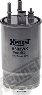 Hengst Filter H303WK - Degvielas filtrs autodraugiem.lv