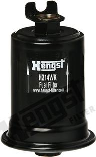 Hengst Filter H314WK - Degvielas filtrs autodraugiem.lv