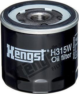 Hengst Filter H315W - Eļļas filtrs autodraugiem.lv