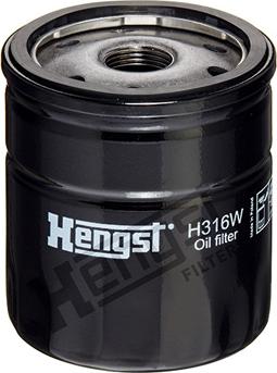 Hengst Filter H316W - Eļļas filtrs autodraugiem.lv