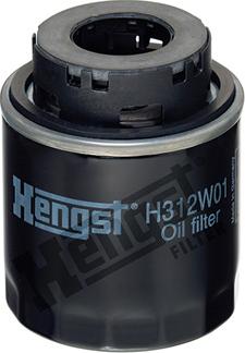 Hengst Filter H312W01 - Eļļas filtrs autodraugiem.lv
