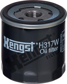 Hengst Filter H317W - Eļļas filtrs autodraugiem.lv