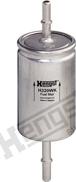 Hengst Filter H320WK - Degvielas filtrs autodraugiem.lv