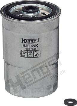 Hengst Filter H299WK - Degvielas filtrs autodraugiem.lv