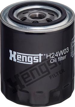 Hengst Filter H24W03 - Eļļas filtrs autodraugiem.lv