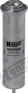 Hengst Filter H209WK - Degvielas filtrs autodraugiem.lv