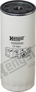 Hengst Filter H200W40 - Eļļas filtrs autodraugiem.lv