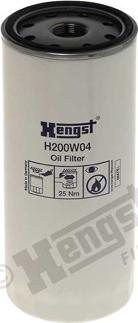 Hengst Filter H200W04 - Eļļas filtrs autodraugiem.lv
