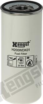 Hengst Filter H200WDK01 - Degvielas filtrs autodraugiem.lv