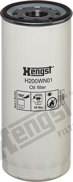 Hengst Filter H200WN01 - Eļļas filtrs autodraugiem.lv