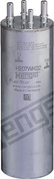 Hengst Filter H207WK02 - Degvielas filtrs autodraugiem.lv
