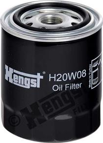 Hengst Filter H20W08 - Eļļas filtrs autodraugiem.lv