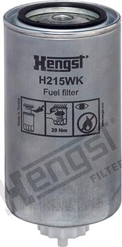 Hengst Filter H215WK - Degvielas filtrs autodraugiem.lv