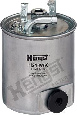 Hengst Filter H216WK - Degvielas filtrs autodraugiem.lv