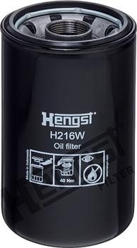 Hengst Filter H216W - Eļļas filtrs autodraugiem.lv