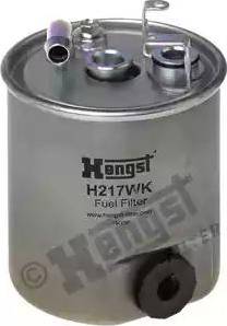 Hengst Filter H217WK - Degvielas filtrs autodraugiem.lv