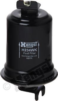 Hengst Filter H234WK - Degvielas filtrs autodraugiem.lv