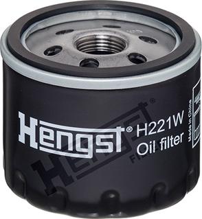 Hengst Filter H221W - Eļļas filtrs autodraugiem.lv