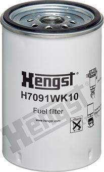 Hengst Filter H7091WK10 - Degvielas filtrs autodraugiem.lv