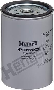 Hengst Filter H7091WK20 D677 - Degvielas filtrs autodraugiem.lv
