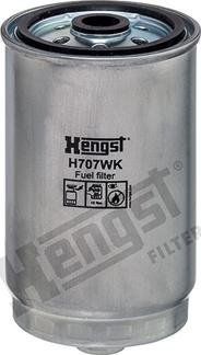 Hengst Filter H707WK - Degvielas filtrs autodraugiem.lv