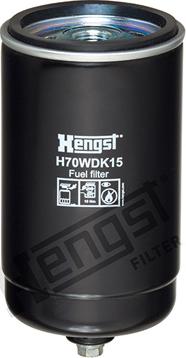 Hengst Filter H70WDK15 - Degvielas filtrs autodraugiem.lv