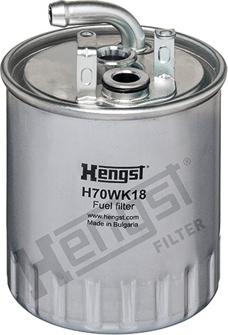 Hengst Filter H70WK18 - Degvielas filtrs autodraugiem.lv