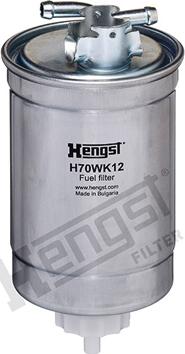 Hengst Filter H70WK12 - Degvielas filtrs autodraugiem.lv