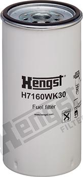 Hengst Filter H7160WK30 - Degvielas filtrs autodraugiem.lv