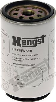 Hengst Filter H7118WK10 - Degvielas filtrs autodraugiem.lv