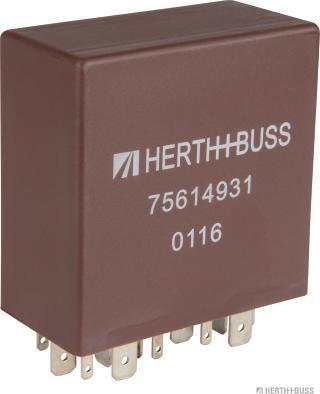 Herth+Buss Elparts 75614931 - Relejs, Stiklu mazgāšanas sistēmas intervāls autodraugiem.lv