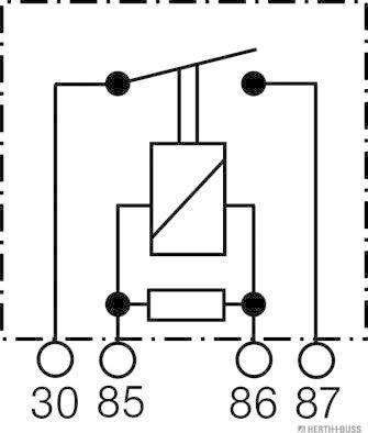 Herth+Buss Elparts 75614604 - Relejs, Darba strāva autodraugiem.lv