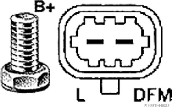 Herth+Buss Jakoparts J5110916 - Ģenerators autodraugiem.lv