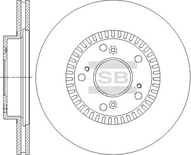 Brembo 09A45510 - Bremžu diski autodraugiem.lv