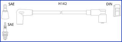 Hitachi 134484 - Augstsprieguma vadu komplekts autodraugiem.lv