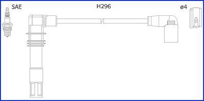 Hitachi 134797 - Augstsprieguma vadu komplekts autodraugiem.lv