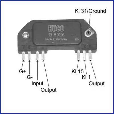 Hitachi 138026 - Komutators, Aizdedzes sistēma autodraugiem.lv