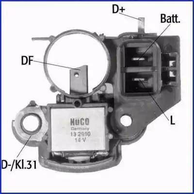 Hitachi 132910 - Ģeneratora sprieguma regulators autodraugiem.lv