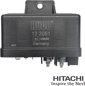Hitachi 2502051 - Relejs, Palaišanas iekārta autodraugiem.lv