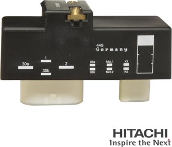 Hitachi 2502218 - Relejs, Radiatora ventilatora sistēma autodraugiem.lv