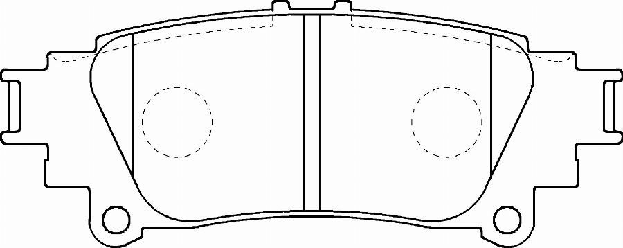 Hitachi BRPC00869A - Bremžu uzliku kompl., Disku bremzes autodraugiem.lv